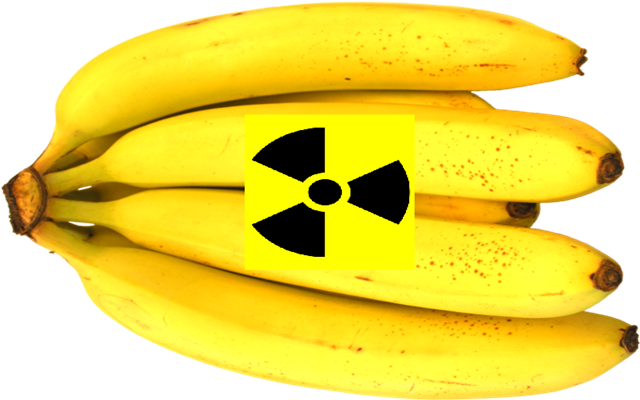 Radioactivité et infographie : de la banane à Fukushima.