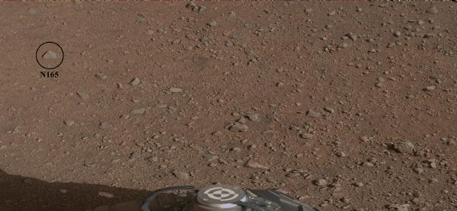 Curiosity : La première utilisation d’un pistolet laser humain sur Mars.