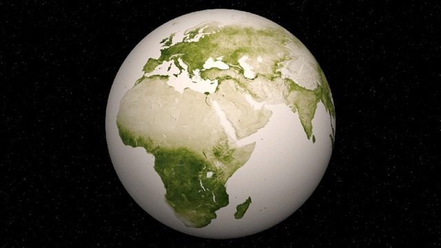 Les dernières cartes présentant la répartition mondiale de la végétation (vidéo)