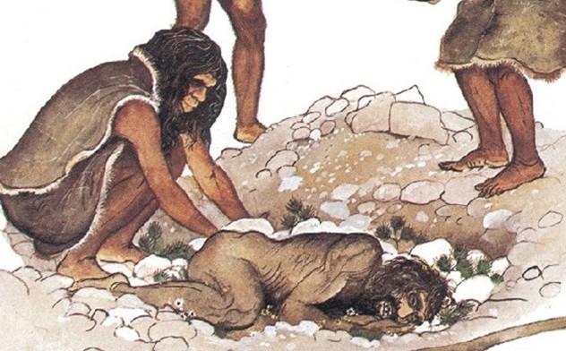 Effectivement, l’homme de Néandertal enterrait ses morts