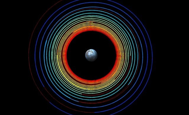 Dawn : la spirale qu’empruntera un vaisseau spatial autour d’une très lointaine petite planète