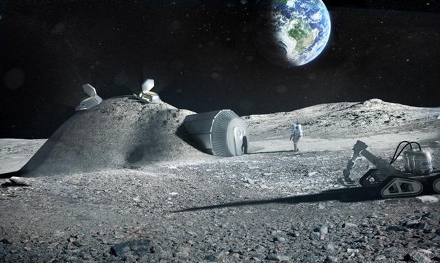 L’impression 3D d’une base lunaire, selon l’Agence Spatiale Européenne