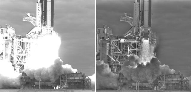 Vidéo et images : les experts de la NASA Créent des vues uniques du dernier décollage d’Endeavour.