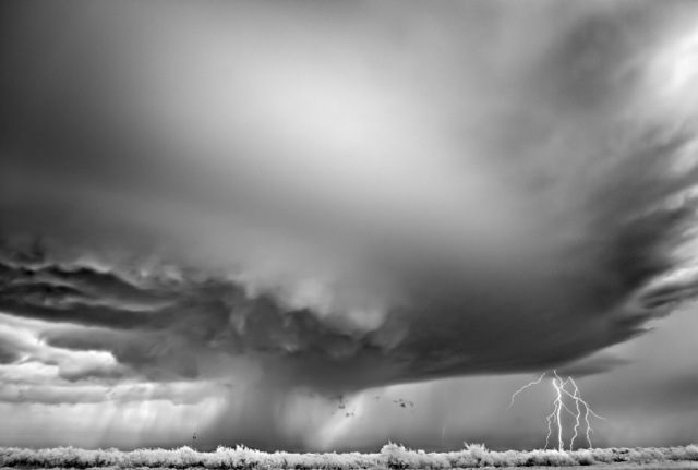 L’image du jour : le front d’un orage supercellulaire.