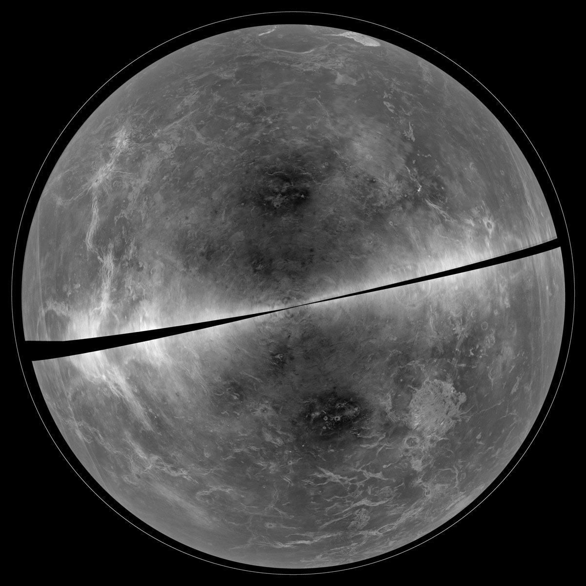 Vénus toute nue, sans son épais voile de nuages