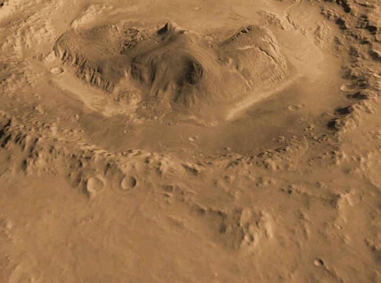Le Curiosity a trouvé des preuves pour la présence d’eau sur la surface salée de Mars