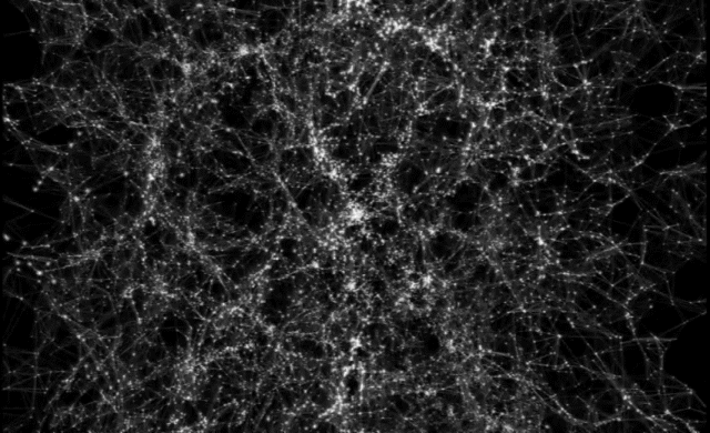 De nouvelles simulations de la toile cosmique qui relie les galaxies entre elles