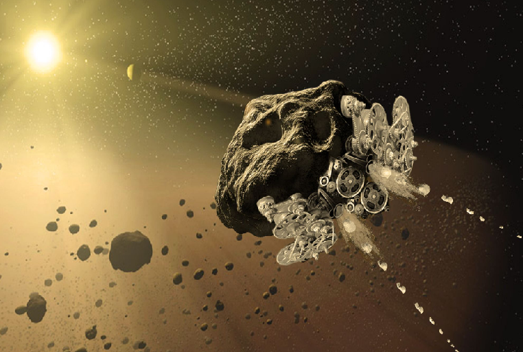 Le concept de la NASA pour transformer un astéroïde en vaisseau spatial