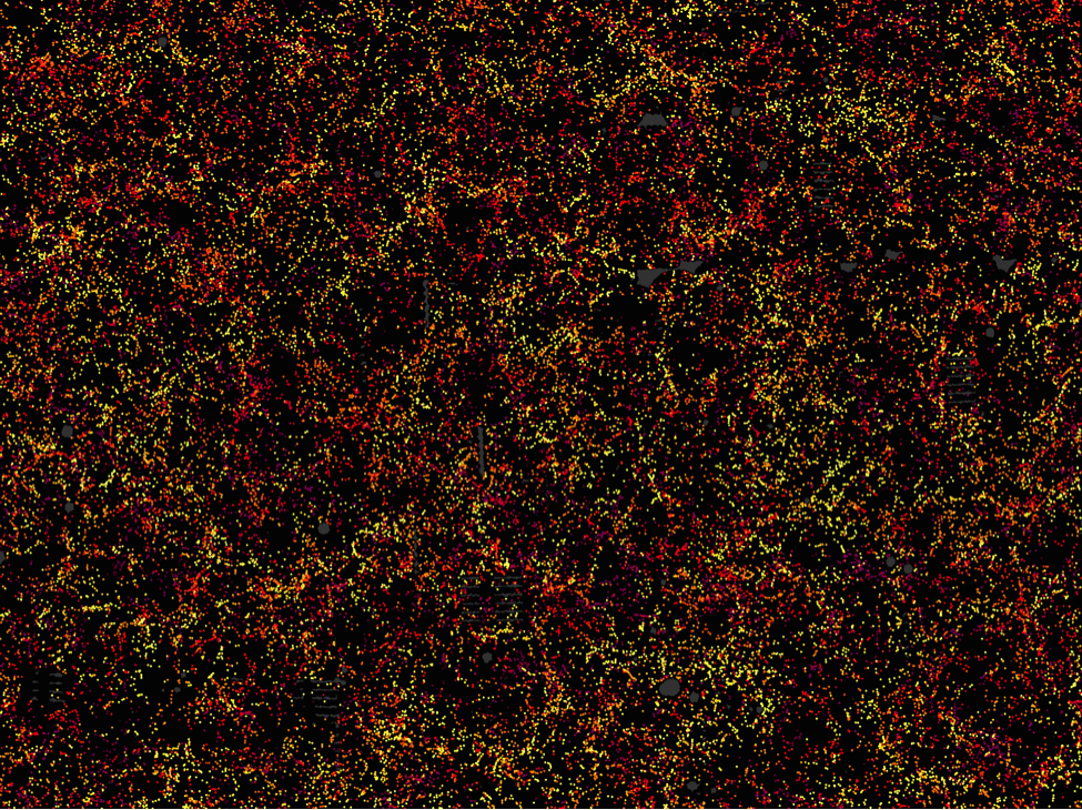 La plus grande carte galactique en 3D pour révéler l’influence de l’énergie noire