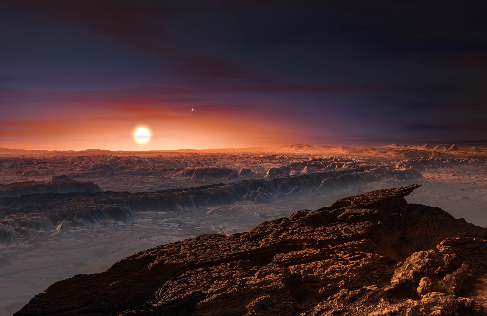 Découverte de la plus proche exoplanète potentiellement habitable, à une étoile d’ici