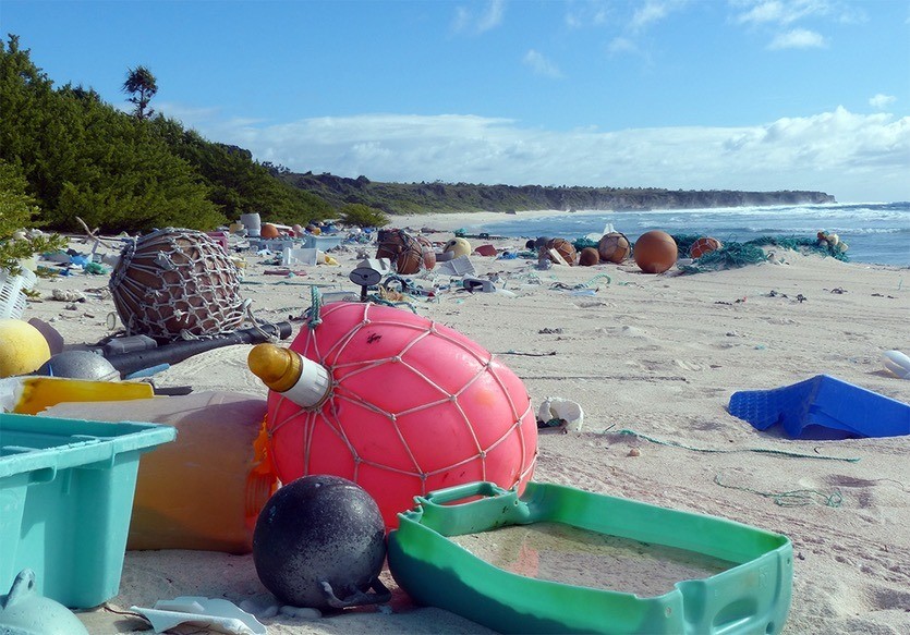 L’île “vierge” la plus plastifiée au monde d’ordures humaines