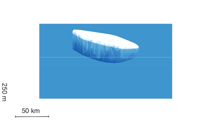 Le plus gros iceberg est en passe de se détacher de l’Antarctique