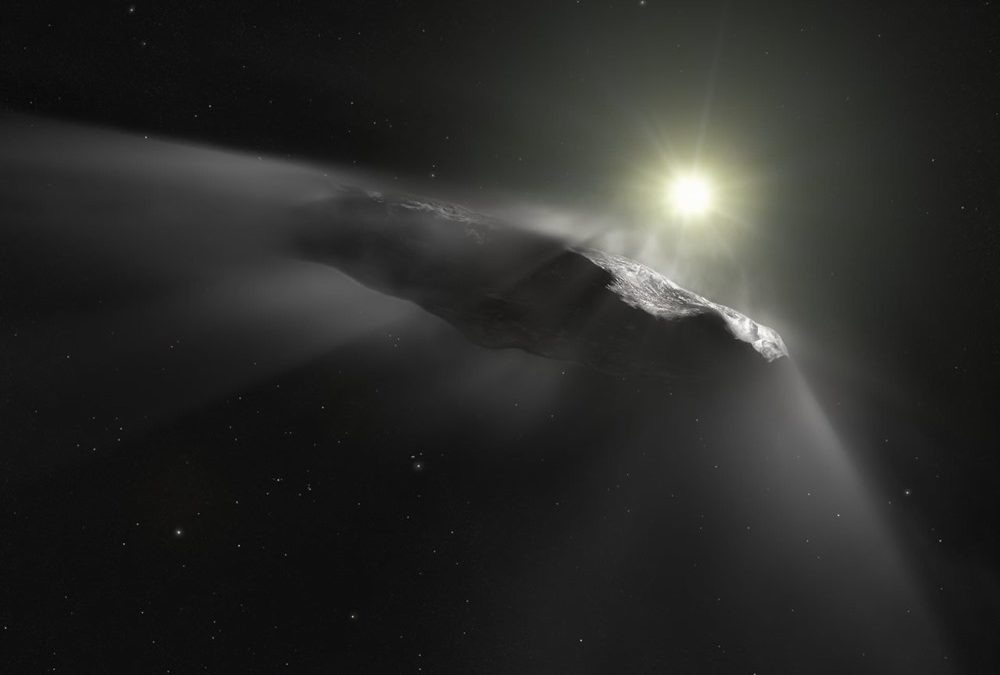 ʻOumuamua : le premier astéroïde identifié comme provenant de l’extérieur du Système solaire est finalement une comète