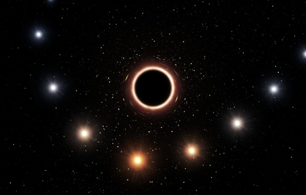 Einstein a encore raison : la théorie de la relativité générale a résisté à un nouveau test comme cette étoile à l’approche de notre trou noir