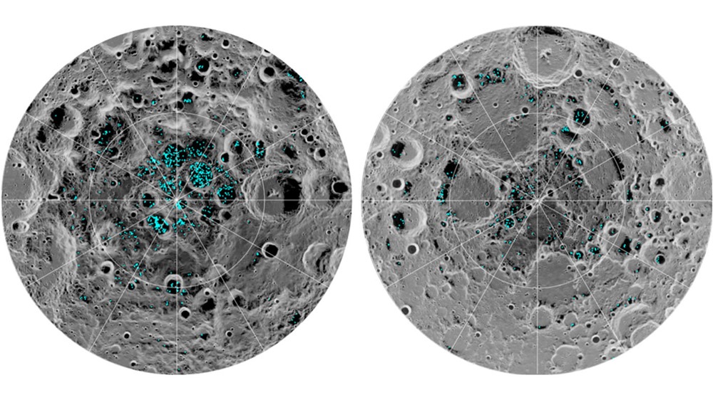 De l’eau de l’atmosphère terrestre pourrait tomber en pluie sur la Lune