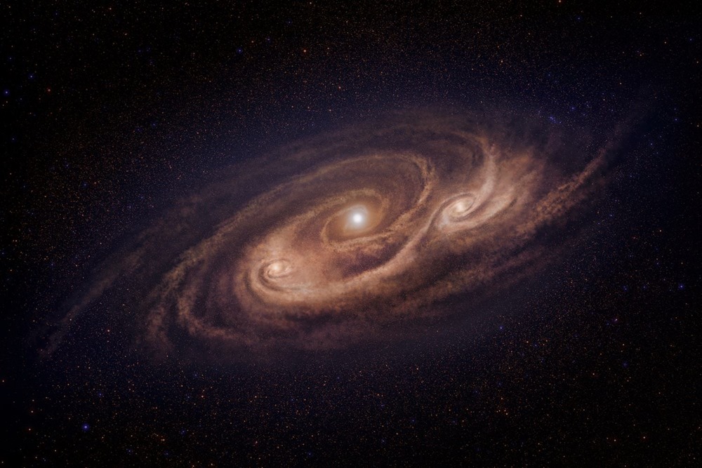 Énorme et inarrêtable, une lointaine galaxie produit des étoiles à un rythme vraiment astronomique