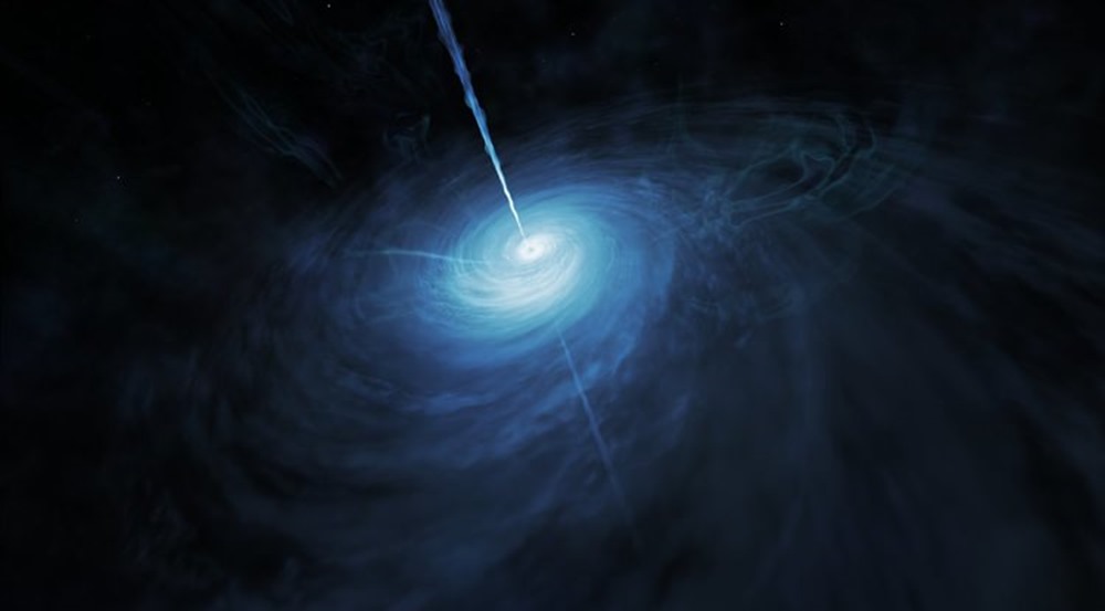 Le plus brillant des quasars illumine l’univers avec la puissance de 600 mille milliards de soleils