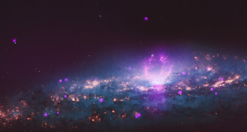 Admirez deux "superbulles" de rayons X qui s’étendent sur près de 5 000 années-lumière
