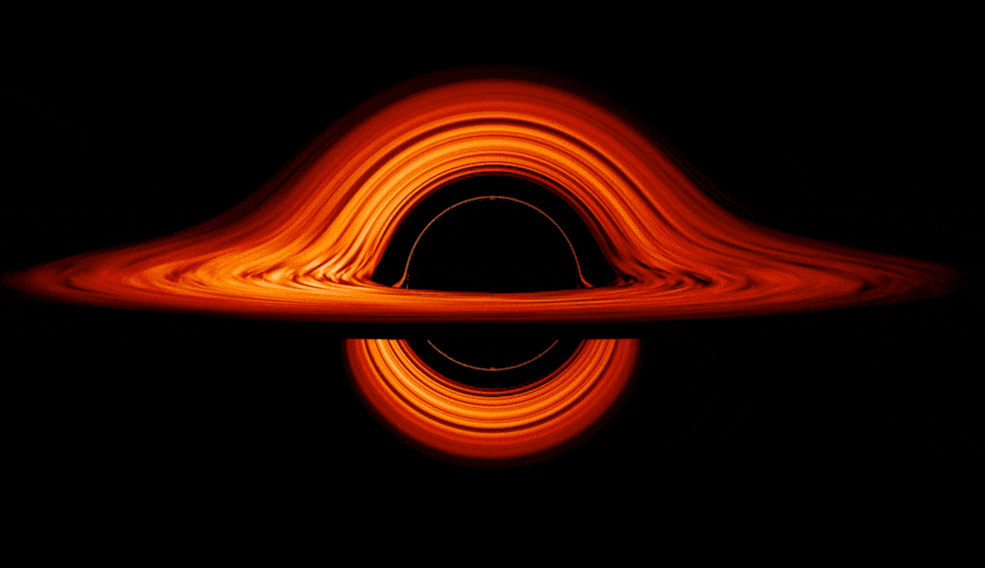 Une nouvelle représentation animée d’un trou noir selon la NASA