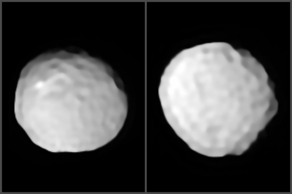 La surface de Pallas, l’astéroïde balle de golf, n’a pas été épargnée