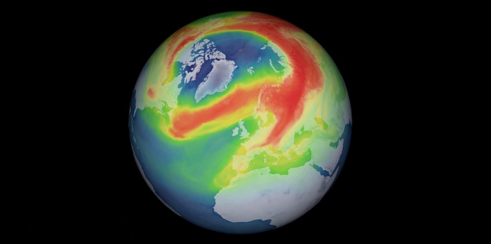 Un nouveau trou se forme dans la couche d’ozone au-dessus de l’Arctique