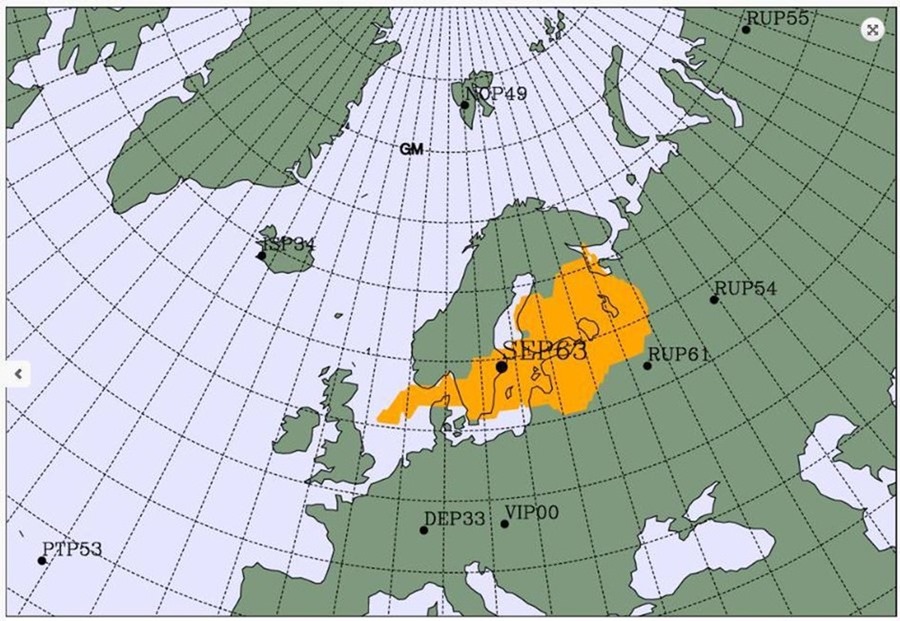 Détection d’un pic de radiation au-dessus de l’Europe du Nord