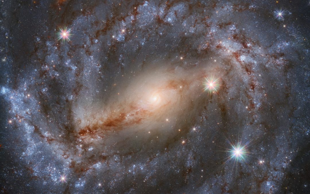 Il aura fallu 9 heures d’observations pour réaliser cette magnifique image d’une galaxie spirale
