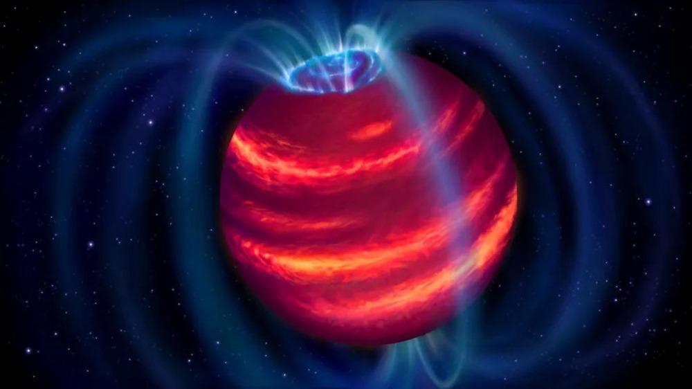 L’étoile la plus froide à émettre des ondes radio est plus petite que Jupiter