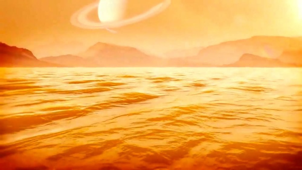 La plus grande mer de Titan, la mystérieuse lune de Saturne, ferait plus de 300 mètres de profondeur
