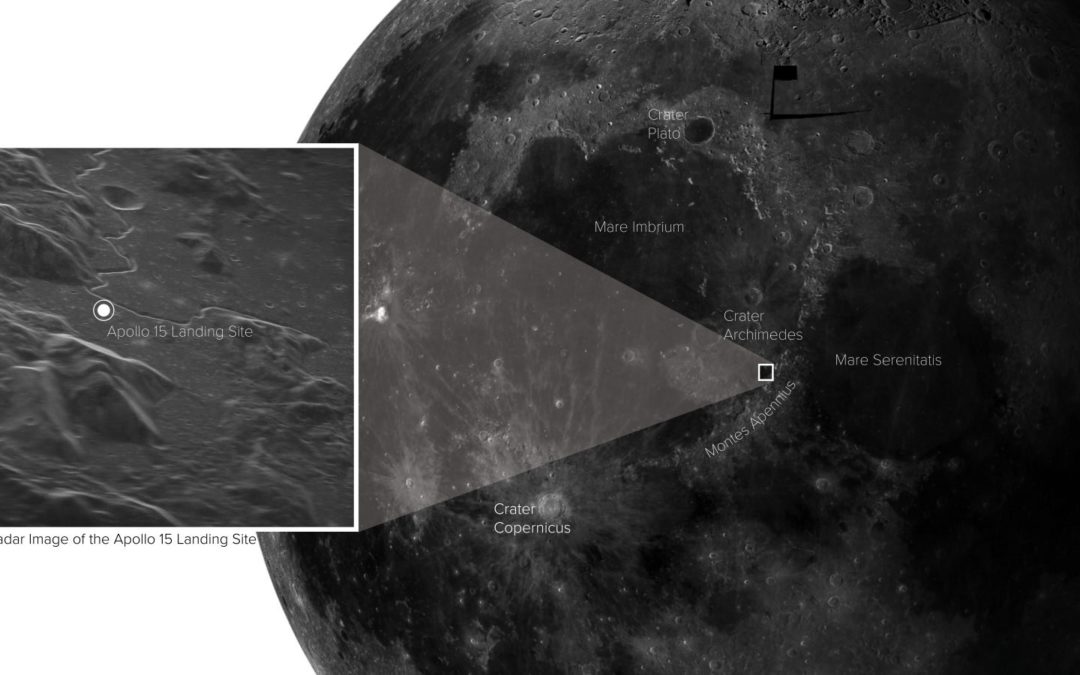 Un radar planétaire expérimental capture d’incroyables images de la Lune à très haute résolution