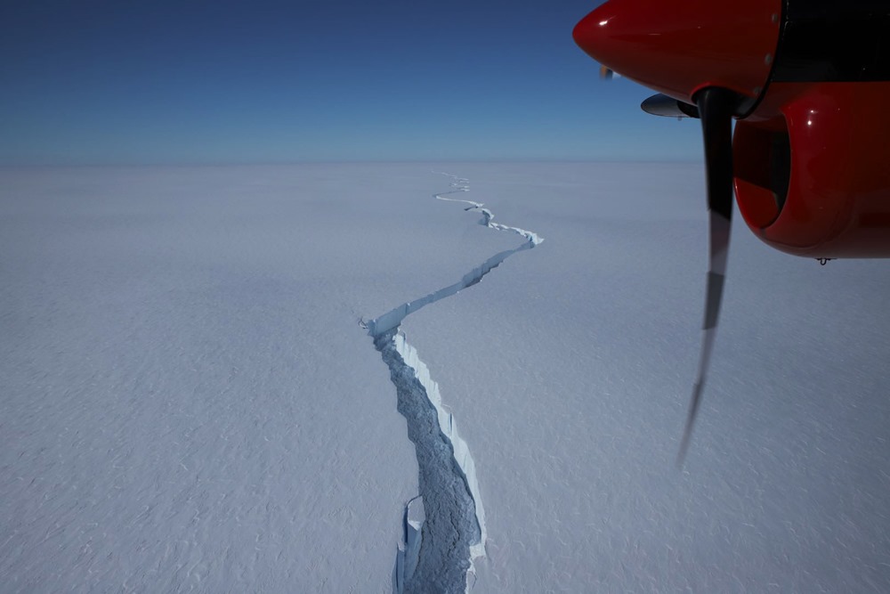 Un gros glaçon de la taille de Londres s’est détaché de l’Antarctique