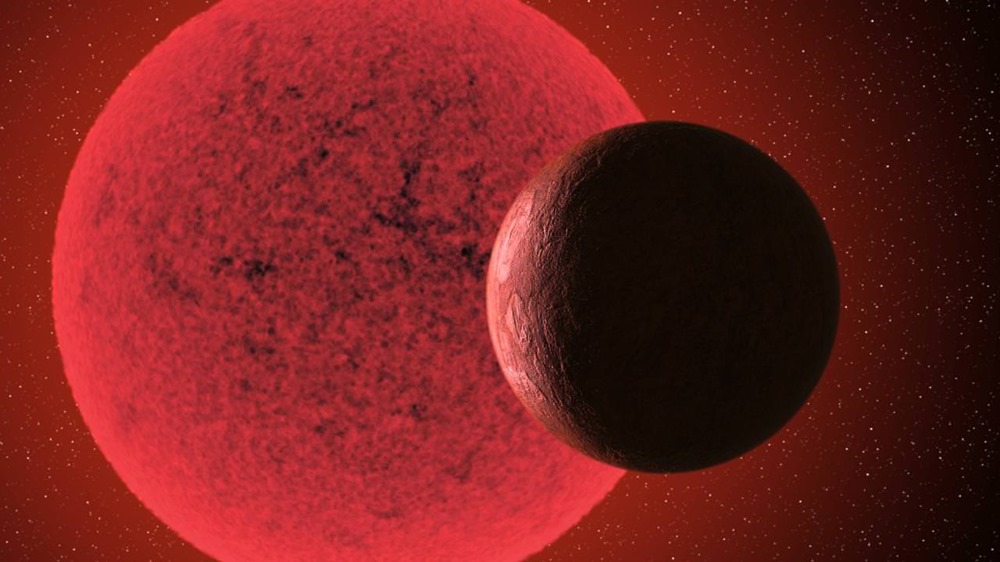 Une super-Terre tourne autour d’une étoile naine rouge en seulement 2,4 jours