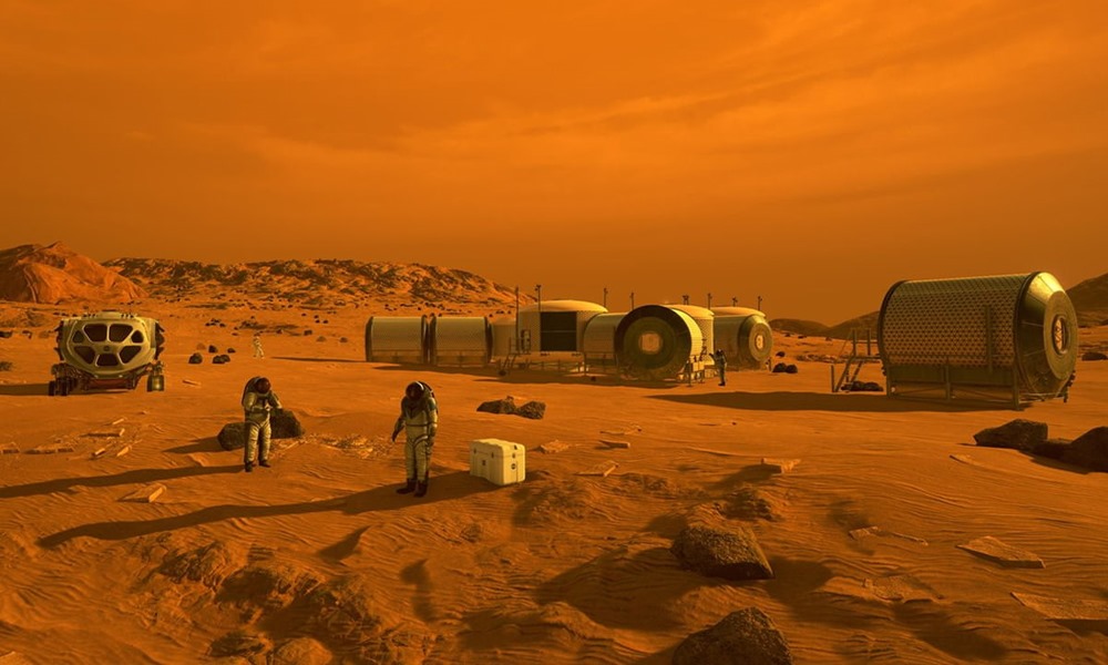 Des microbes pourraient être utilisés pour fabriquer du carburant pour fusée sur Mars