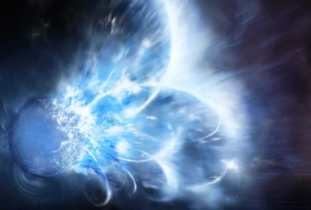 Magnétar : détection d’une étoile magnétique scintillant en un éclair avec l’énergie produite par le Soleil en 100 000 ans