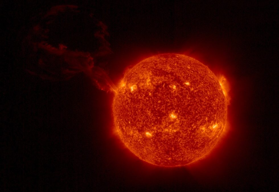 L’image sans précédent d’une éruption solaire d’une ampleur effrayante