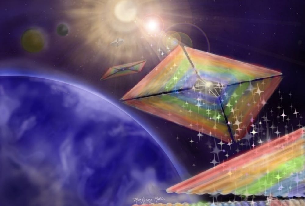 Un nouveau concept de voile solaire de la NASA courbe la lumière pour propulser un vaisseau spatial