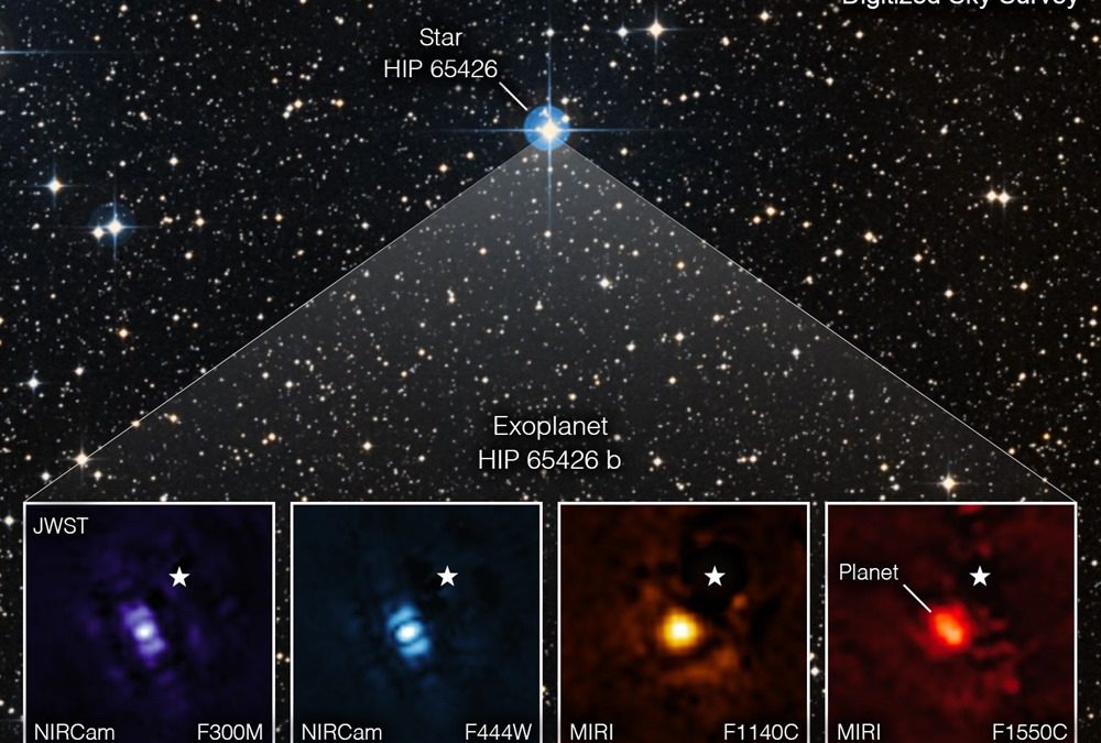 Le télescope spatial James Webb vient de prendre sa première image directe d’une exoplanète