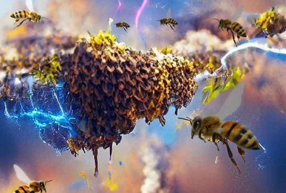 Les essaims d’insectes peuvent générer autant d’électricité statique qu’un nuage d’orage