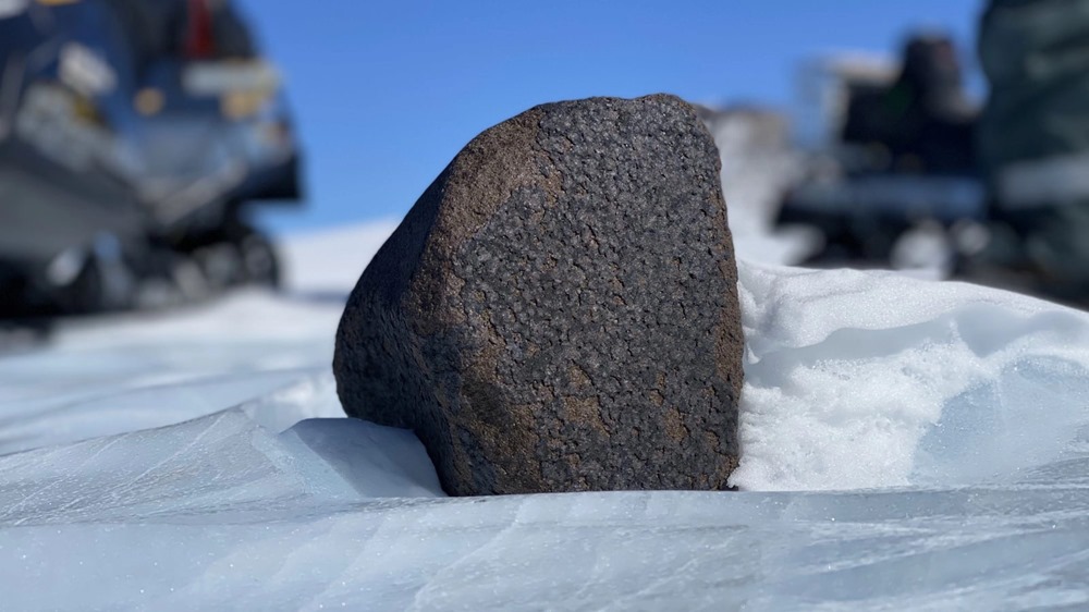 Une météorite trouvée en Antarctique est considérée comme la plus grande de ces 100 dernières années