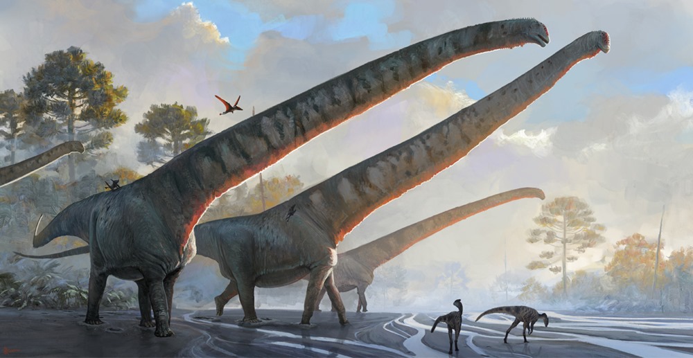 Un dinosaure doté d’un cou de 15 mètres remporte la palme de l’animal au cou le plus long de tous les temps