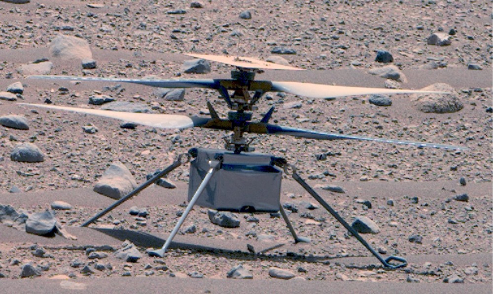 L‘hélicoptère Ingenuity s’est brisé sur Mars
