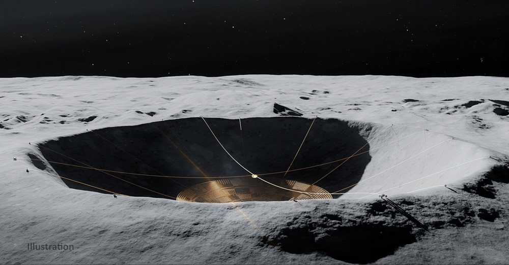 Des scientifiques dévoilent le projet d’un télescope géant sur la Lune