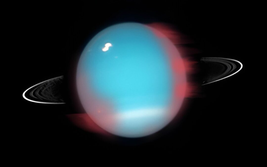 Détection d’une aurore infrarouge sur Uranus