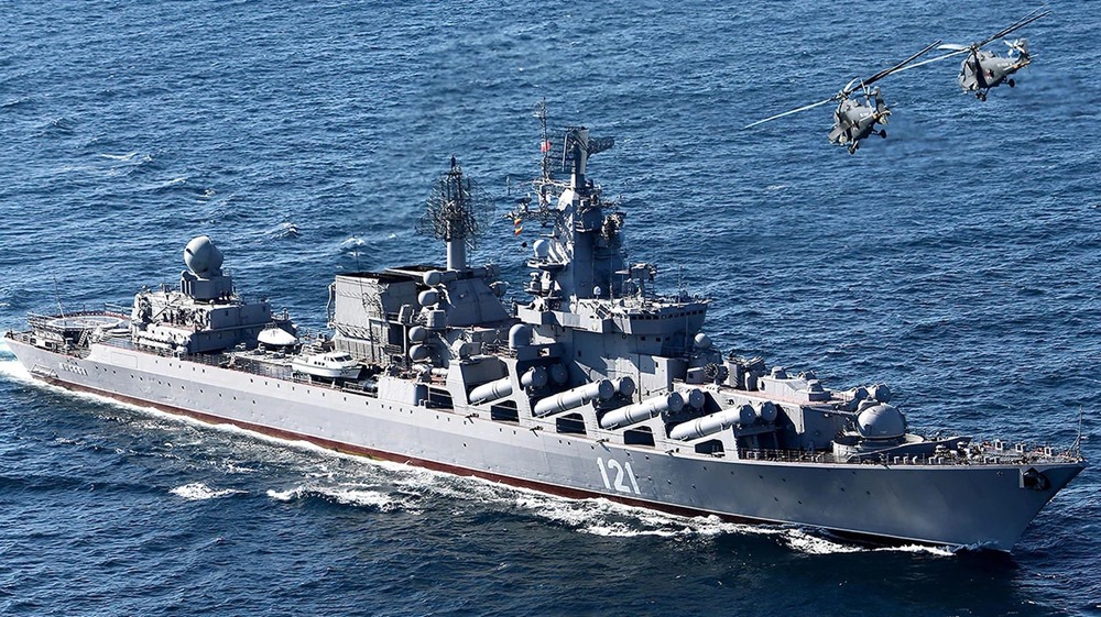 La destruction d’un navire de guerre russe liée à d’étranges conditions météorologiques
