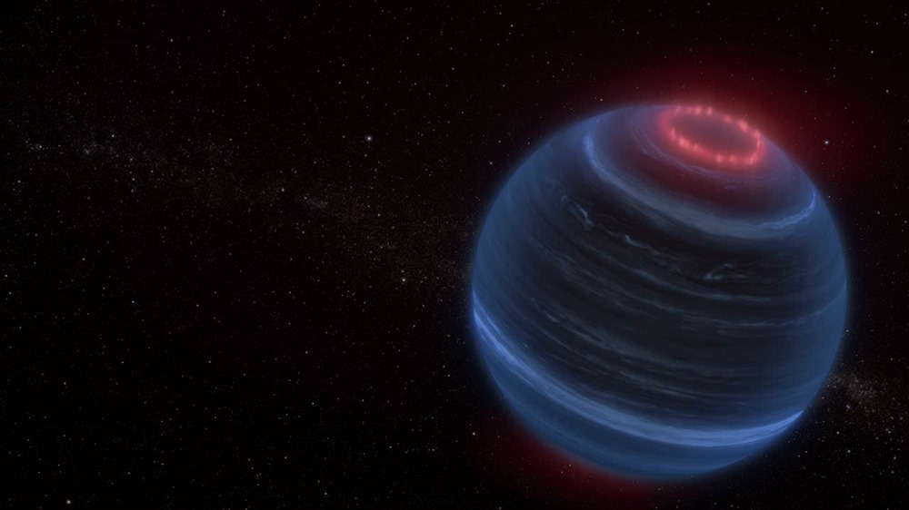 Le télescope spatial James Webb détecte une mystérieuse aurore au-dessus d’une naine brune