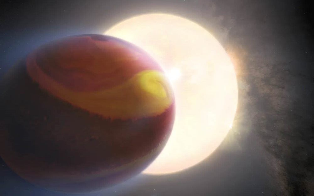 Température maximale de 1 650 °C avec forte probabilité d’averses de fer en fusion : bienvenue sur l’exoplanète Tylos
