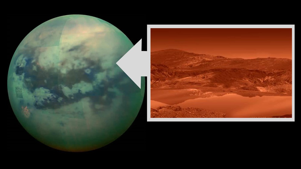 Les étranges "îles magiques" de Titan, la plus grande lune de Saturne, pourraient être des icebergs poreux