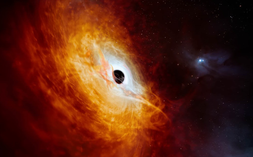 Un monstrueux trou noir alimente l’objet le plus brillant de l’univers