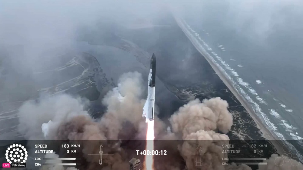 Le troisième vol du Starship de SpaceX atteint l’espace, mais disparaît lors de sa rentrée dans l’atmosphère