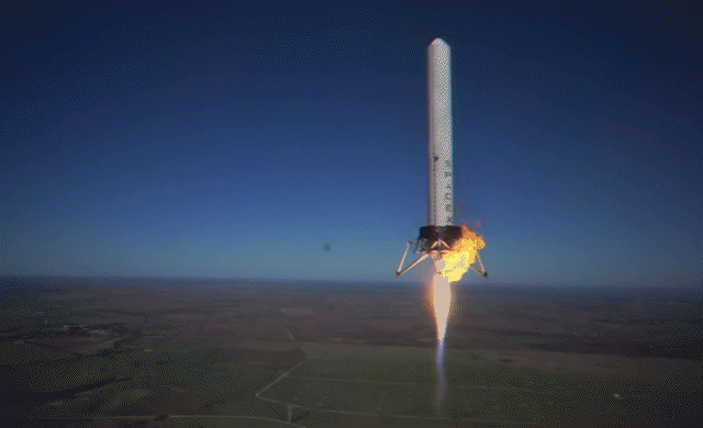 Vidéo : la sauterelle de SpaceX atteint un nouveau sommet… avant d’atterrir en douceur